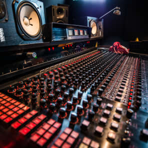 Sly Stone's Custom Flickinger N32 Matrix Recording Console image 3