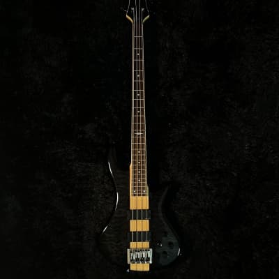 2008 Schecter Stiletto Elite 4-String Bass with EMG’s - Black image 5