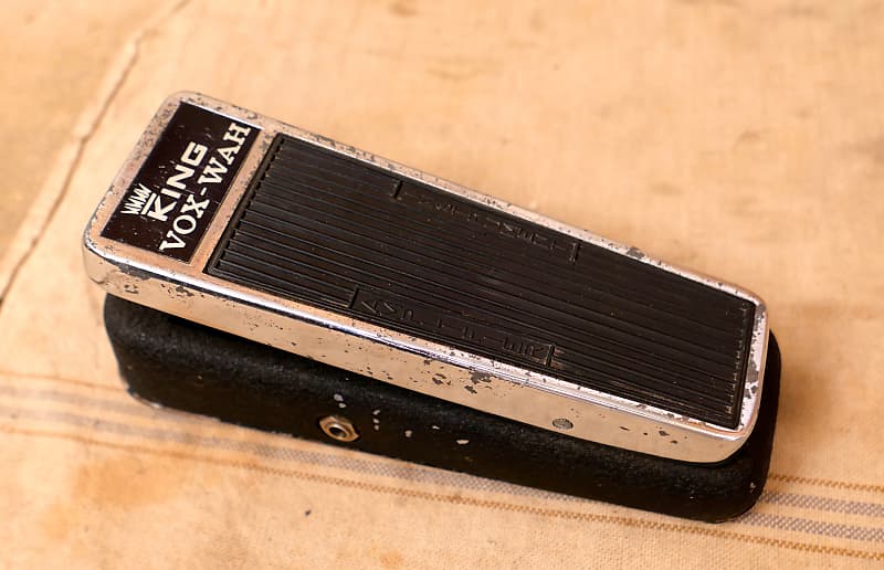 King Vox Wah Wah Model 95-932011 Top Logo 1969