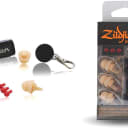 Zildjian ZPLUGSL HD Earplugs by EarPeace Light High Fidelity Ear Plugs for Hearing Protection
