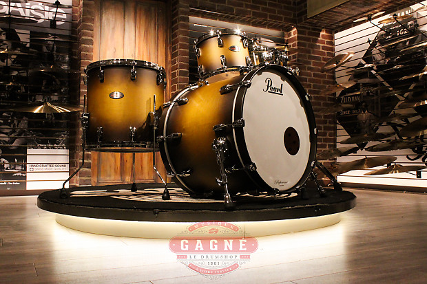 Pearl Reference Pure 4-Piece Shell Pack - Matte Olive Burst