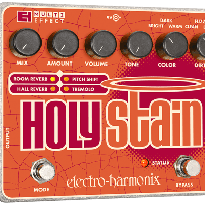 EHX Electro-Harmonix Holy Stain Multi-effect Guitar Effects Pedal for sale