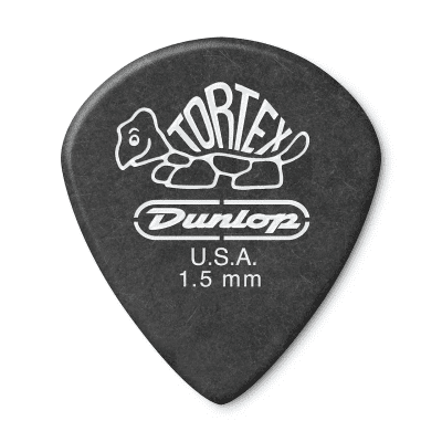 Dunlop 482R150 Tortex Jazz III 1.50mm Guitar Picks (72-Pack)