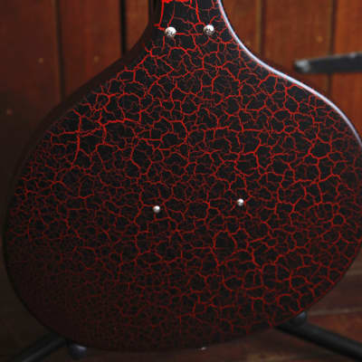 Danelectro Baby Sitar Electric Red Crackle image 10