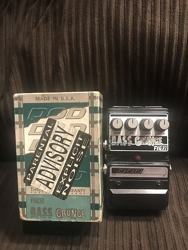 DOD FX92 Bass Grunge Jason Lamb Series Pedal | Reverb