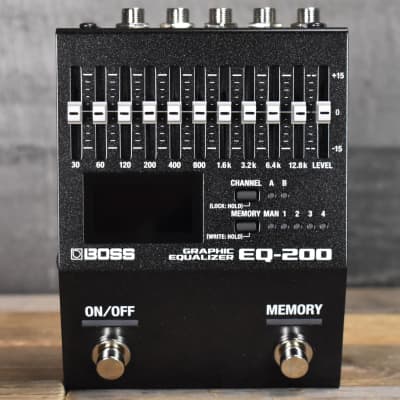 【新品未使用】BOSS Graphic Equalizer EQ-200 Boss EQ-200 Graphic Equalizer