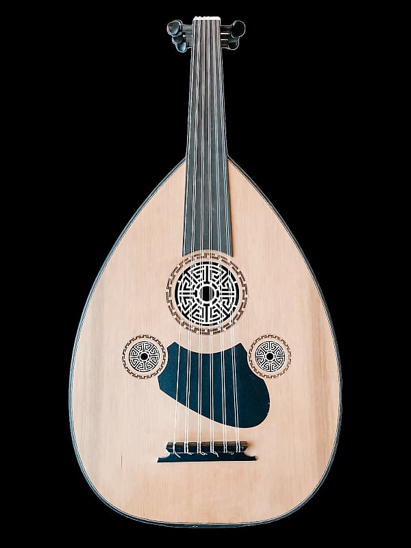 Oriental Oud Turkish #2- Shipped with (Free Soft Case, Free Oud Course, Free Strings and Free Shipping) image 1