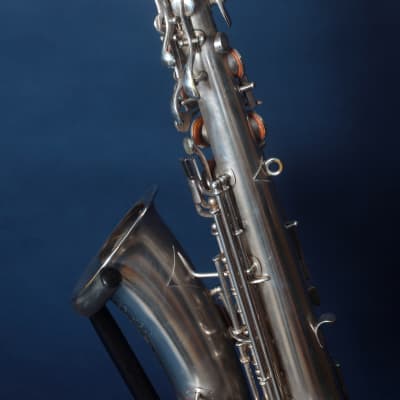 Buescher True Tone Alto Saxophone 1924 - Silver / Great Opportunity image 12