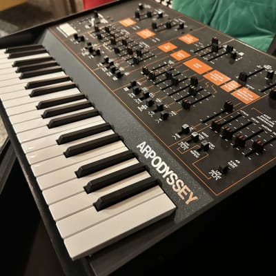 Korg ARP Odyssey Rev3 37-Slim Key Duophonic Analog Synthesizer 2015 - Present - Black/Orange