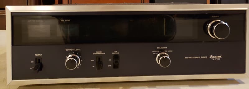 Sansui TU-7500 Stereo Tuner - Excellent Working Condition