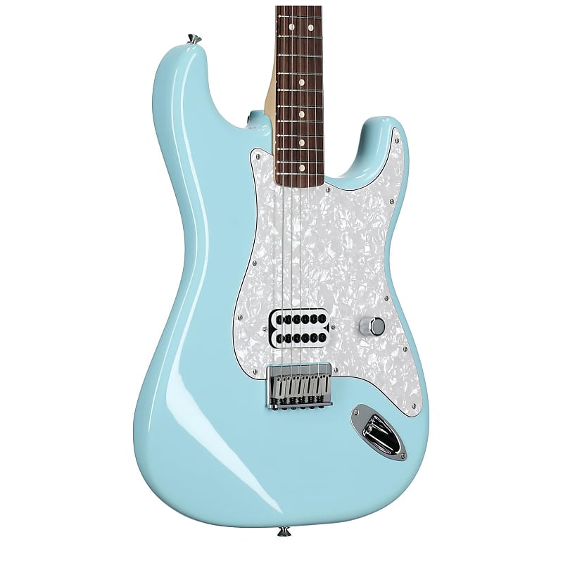 Fender Limited Edition Tom DeLonge Stratocaster, Daphne Blue, | Reverb