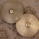 Zildjian 14" Avedis New Beat Hi-Hat Cymbals 1960s - 848 / 1238g