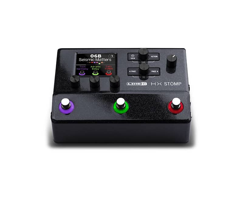 Open Box Line 6 HX Stomp Amp & Effects Processor Guitar