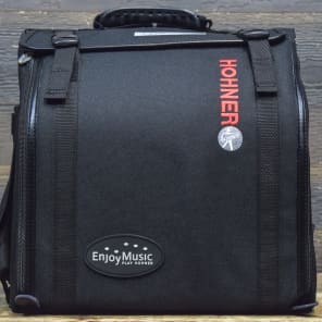 Hohner Corona II 3-Row 12-Bass 31-Button G/C/F Red Diatonic Accordion w/Bag image 11