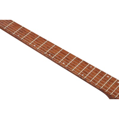 Ibanez Quest Q54 Headless Guitar, Roasted Birdseye Maple, Sea Foam Green Matte image 8