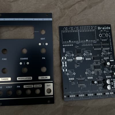 Mutable Braids PCB+Panel (SMD Pre-Assembled) image 1
