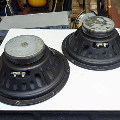 Matched Pair! 1988 Fender/Pyle 60 Watt 12" Guitar Speakers  - Look Really Good - Sound Excellent! image 1