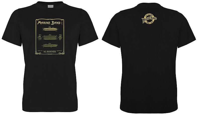 Hohner T Shirt Huomo S 125 Th Anniv.Mb Accessori & Gadget image 1