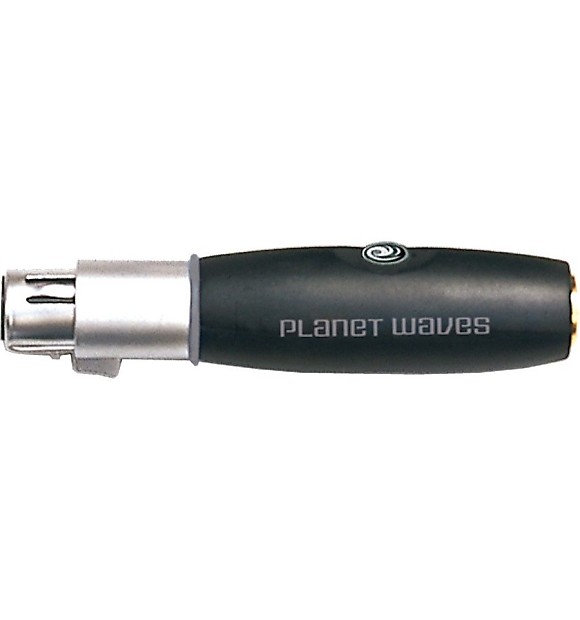 Planet Waves PW-P047BB XLR Female to 1/4" TRS Female Balanced Cable Adapter image 1