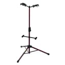 Hercules Stands GS422B Duo Stand Guitar Stand (Black/Yellow)