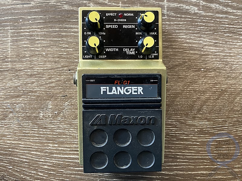 Maxon FL-01, Flanger, Made In Japan, 1980's, Vintage Guitar Effect 