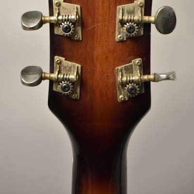 1960's Global (Teisco) LP Style Solidbody Electric Guitar MIJ Sunburst w/Gig Bag image 7