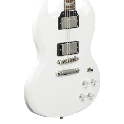 Epiphone SG Muse Electric Guitar Pearl White Metallic image 9