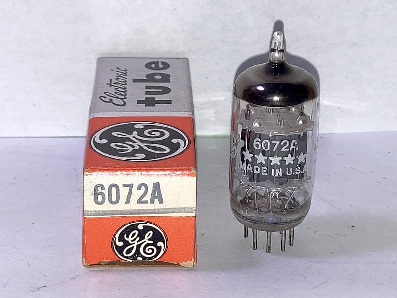 1965 GE 6072A 5 Star Tube, Microphone Grade, NOS/NIB, Tested | Reverb