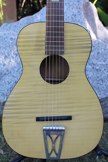 Vintage stella sale acoustic guitar