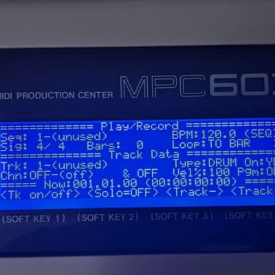 Akai MPC 60 MK2 LED Display