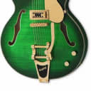 Eastwood Airline Classic 6 Deluxe Semi Hollow Guitar w/ Bigsby Greenburst