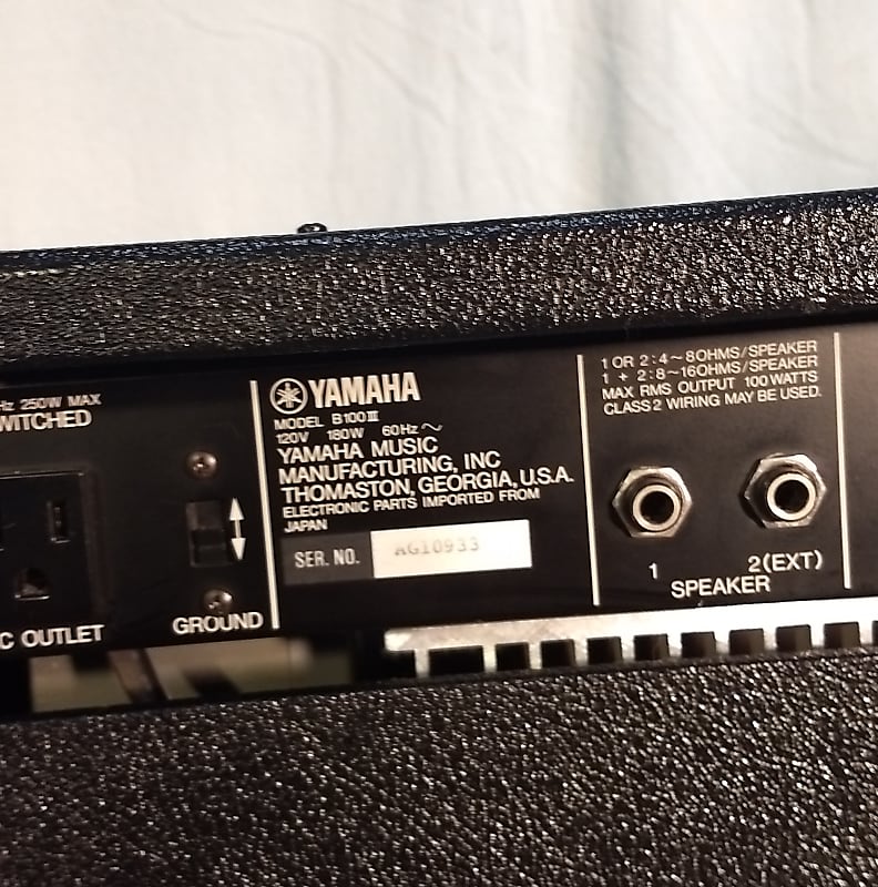 YAMAHA B100 III ベース用アンプ YAMAHA B100 III ベース用アンプ - メルカリ