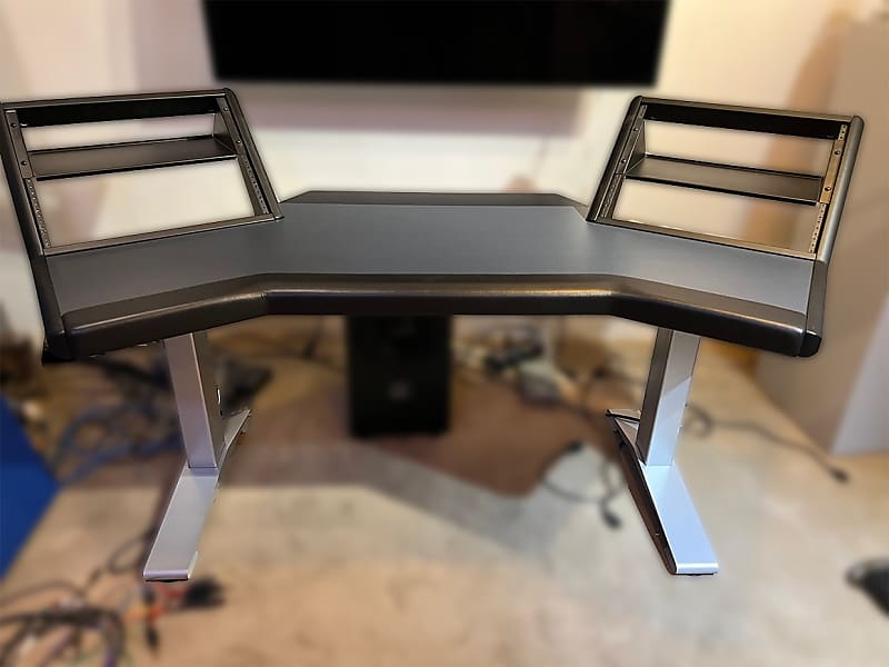 Argosy Halo Base Workstation Black w/2 rack shelves Reverb