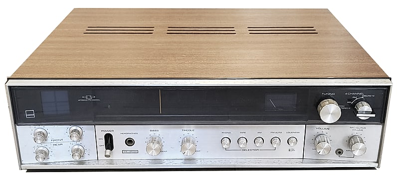 Vintage Sharp GS-4500 - 4 Channel Integrated Receiver Amplifier  			
