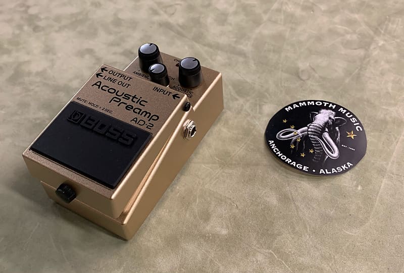 Amazon.com: Boss AD-2 Acoustic Preamp Pedal : Musical