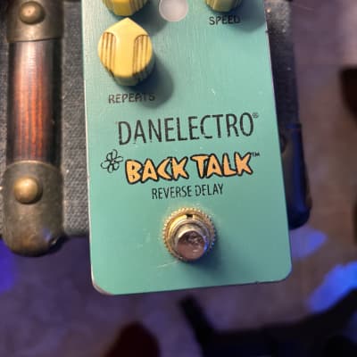 Reverb.com listing, price, conditions, and images for danelectro-back-talk-reverse-delay-reissue