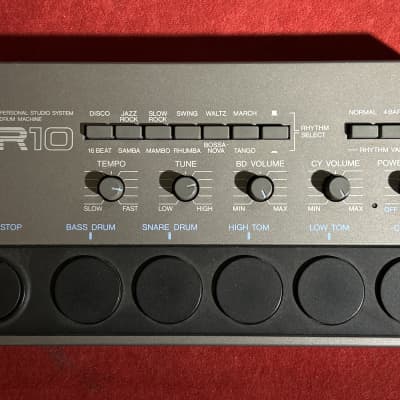 Yamaha MR10 From Mars Analog Drum Machine 1982 - Gray image 1