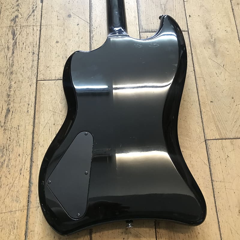 Electric Bass Guitar De Armond by Guild JET STAR BLK/R Black