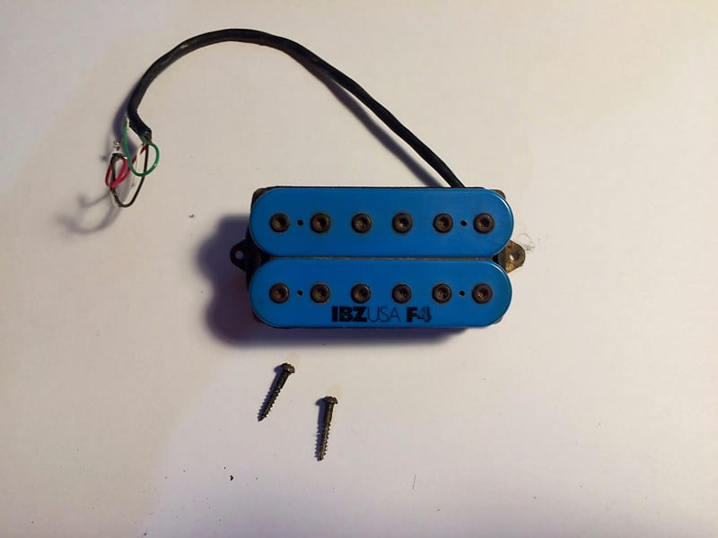 IBZ/USA (DiMarzio) F4 1990's Light Blue | Reverb