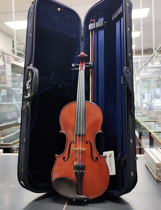 Gliga 1/2 Gems 2 2002 Student Violin - Antique Finish