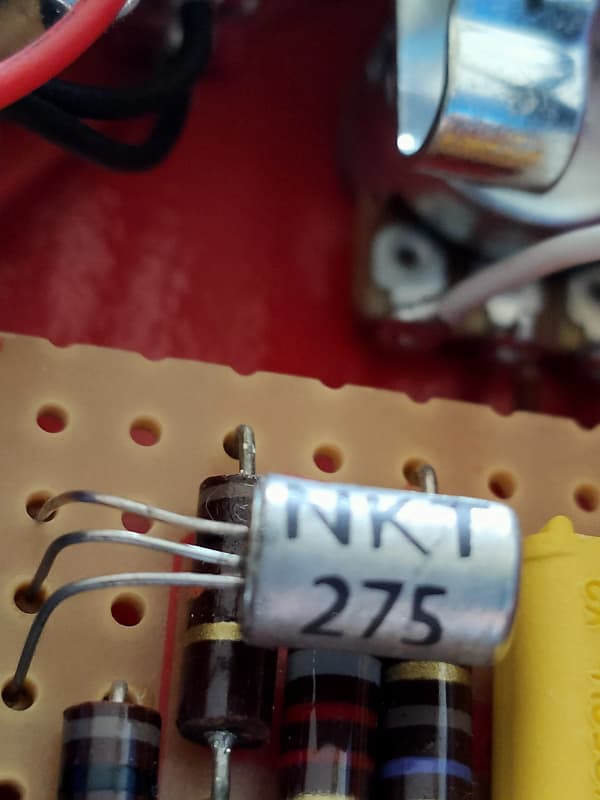 Fuzz FACE W/ORIGINAL NKT 275 RED DOT NKT275 | Reverb Australia