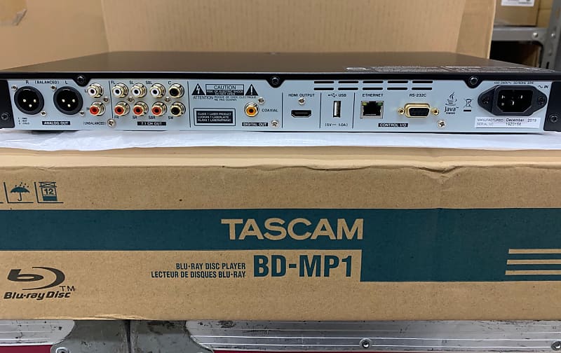 Tascam Pro Rackmount Blu-ray Player (BD-MP1) -New! -w/ Fast & Free Shipping! -Authorized Dealer! image 1