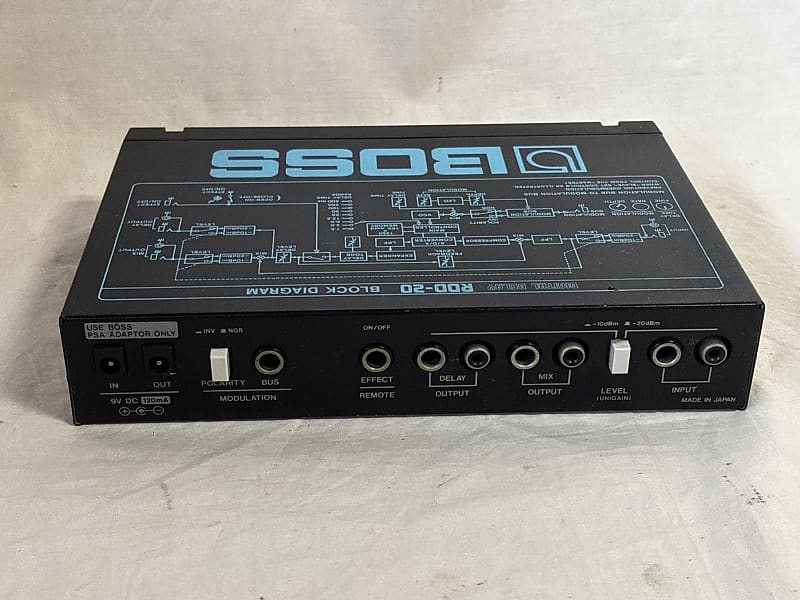 Boss RDD-20 Micro Rack Series Digital Delay | Reverb