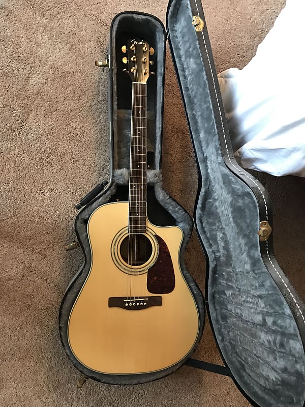 Fender Fender DG200SCE Acoustic Electric 2008 Natural Finish with Rosewood Back and Sides
