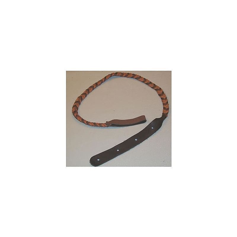 Lakota Leather LK-HCHTOB Mandolin Strap Herringbone Chocolate & Tobacco image 1