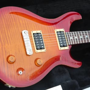 1993 Paul Reed Smith PRS Custom 22 Cherry Sunburst Hard Tail Sweet Switch Guitar With OHSC image 3