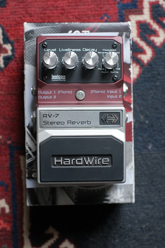 DigiTech Hardwire RV-7 Stereo Reverb