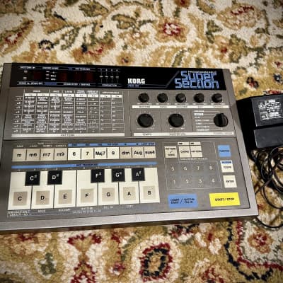 Korg PSS-50 Programmable Super Section Synthesizer / Drum Machine 1984 - Grey