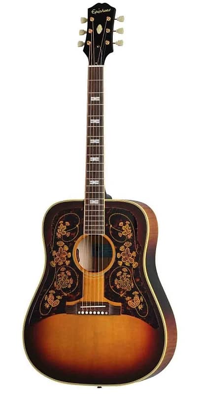 Epiphone Chris Stapleton Frontier Acoustic-Electric Guitar - Frontier Burst with Case image 1