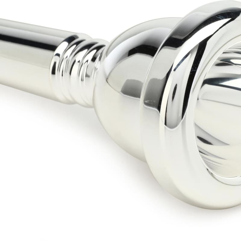 Bach 350 Classic Series Silver-plated Small Shank Trombone Mouthpiece - 12C